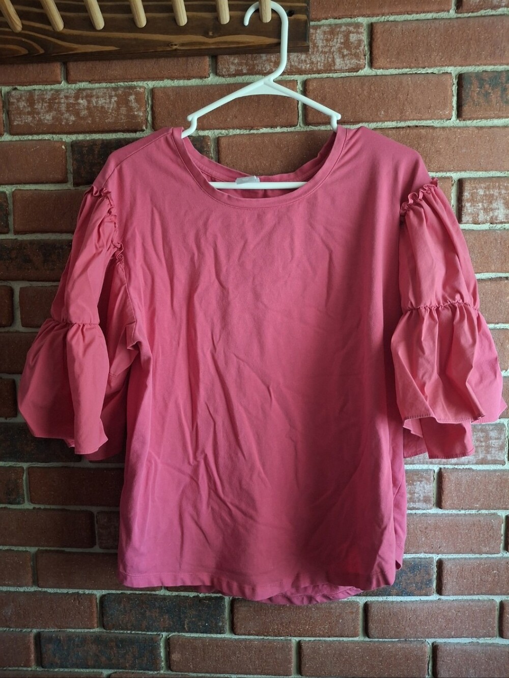 Chico's Ruffle Sleeve Top